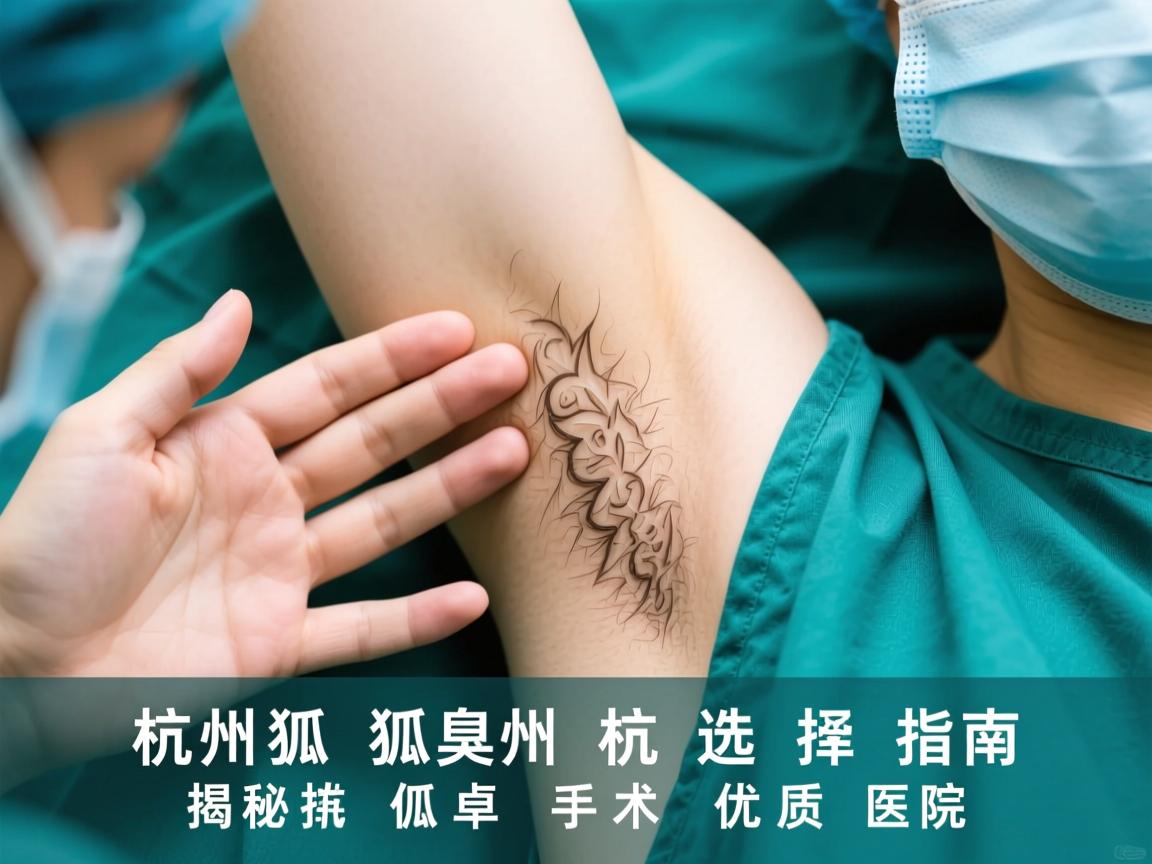 杭州狐臭手术选择指南，揭秘杭州狐臭手术优质医院