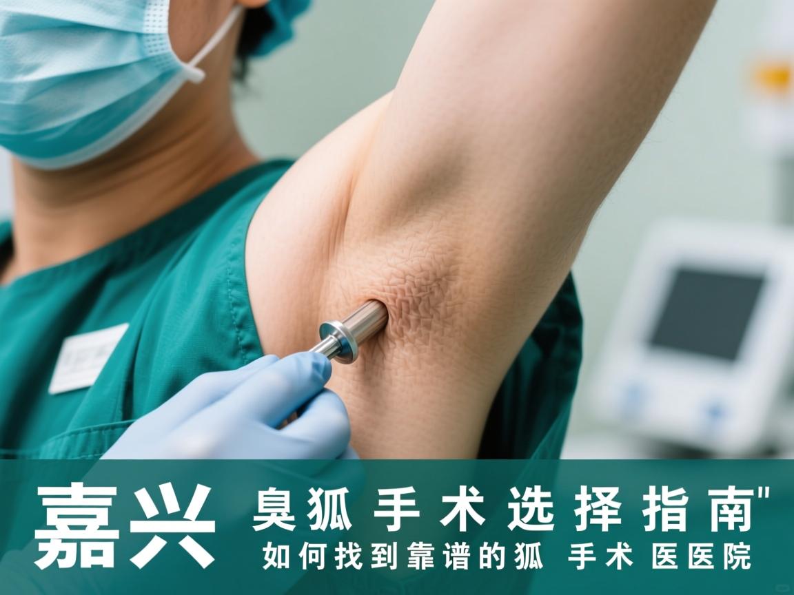 嘉兴狐臭手术选择指南，如何找到靠谱的狐臭手术医院