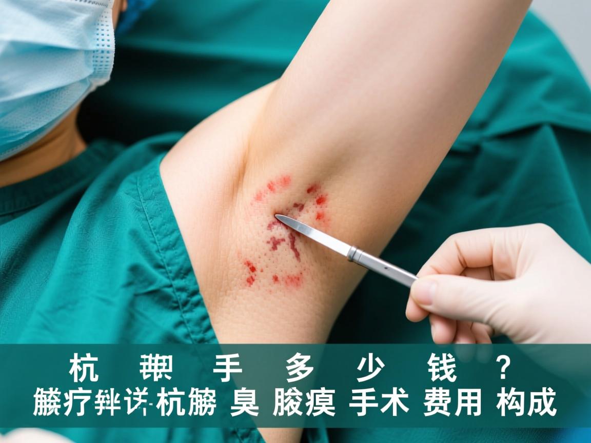 杭州腋臭手术多少钱？详解杭州腋臭手术费用构成