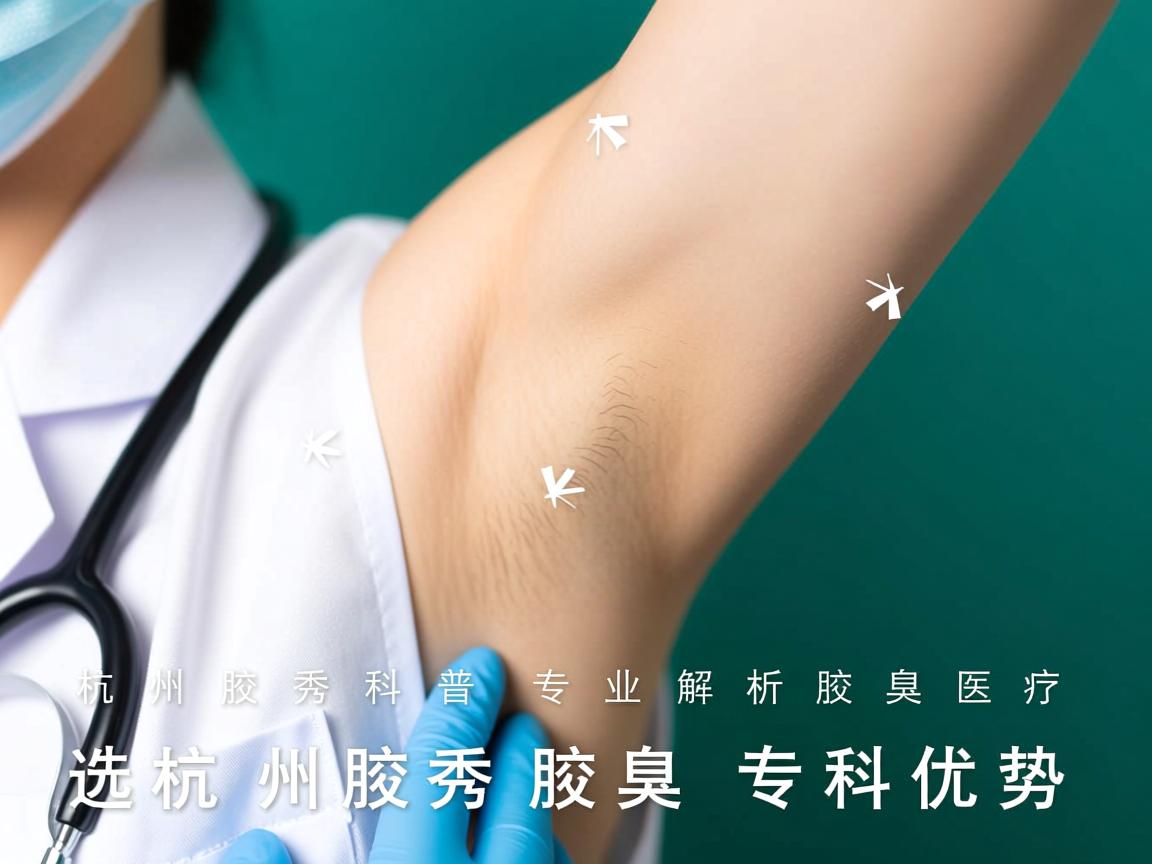 杭州腋秀科普，专业解析腋臭医疗，选择杭州腋秀的腋臭专科优势
