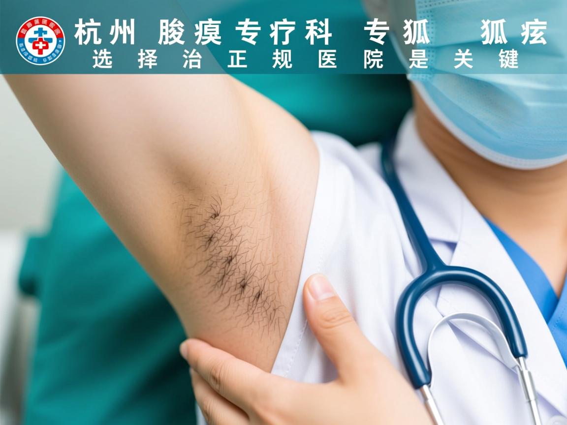 杭州腋臭专科医院解析，专业治疗狐臭，选择正规医院是关键