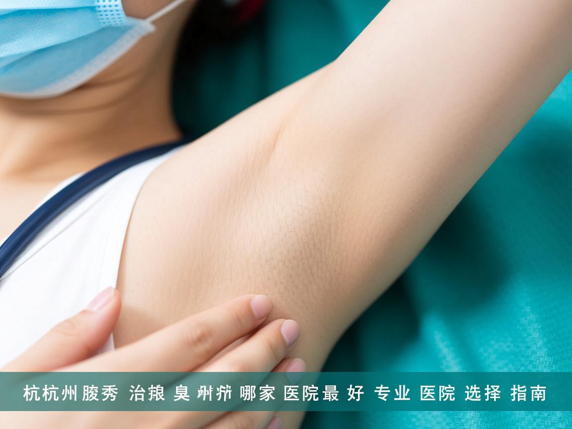 杭州腋秀解析，杭州治疗腋臭哪家医院最好，专业医院选择指南