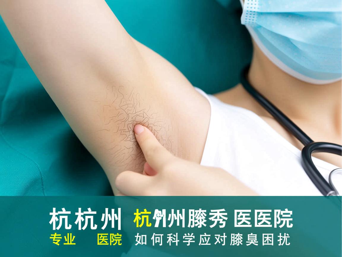 杭州腋秀医院专业解析，杭州腋秀医院如何科学应对腋臭困扰