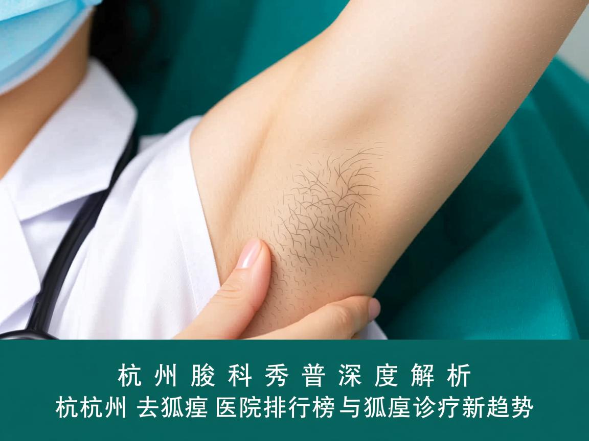 杭州腋秀科普,深度解析杭州去狐臭医院排行榜与狐臭诊疗新趋势 杭州腋秀科普,深度解析杭州去狐臭医院排行榜与狐臭诊疗新趋势