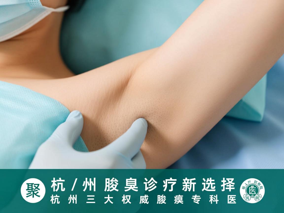 杭州腋臭诊疗新选择，聚焦杭州三大权威腋臭专科医院