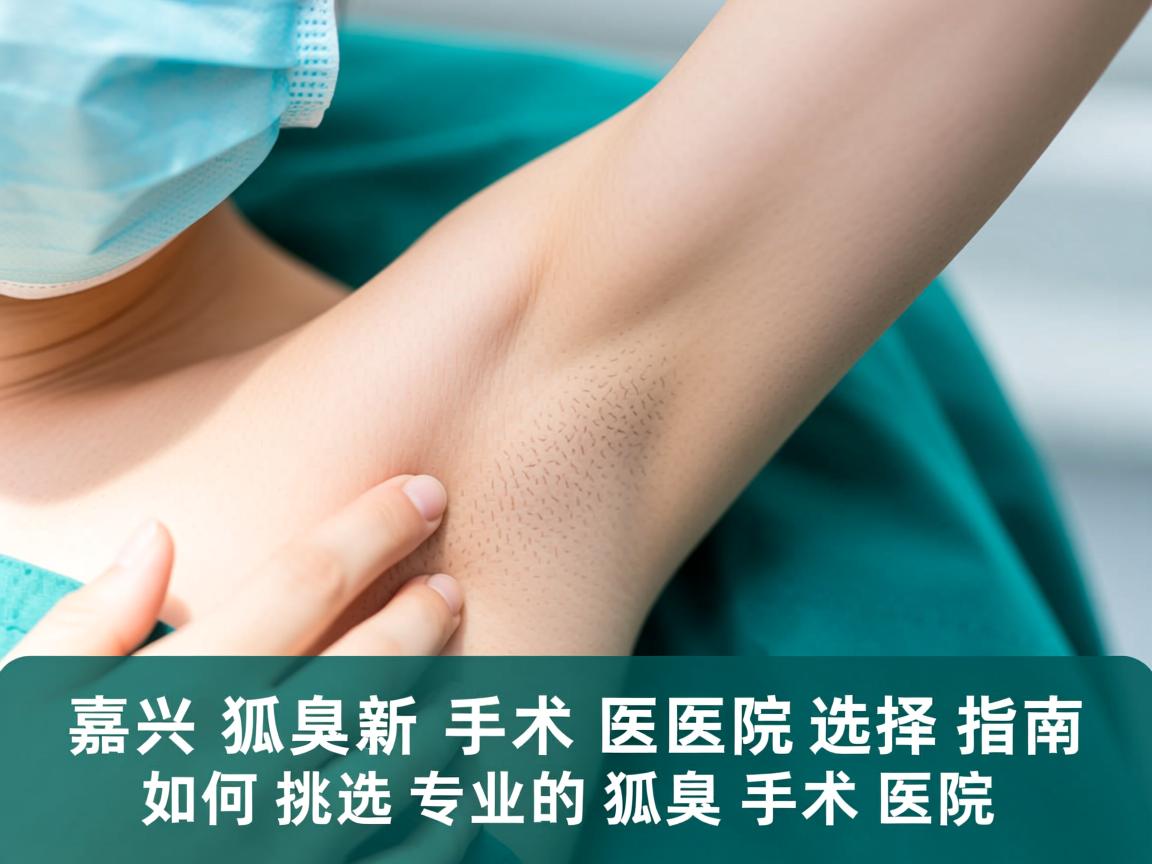 嘉兴狐臭手术医院选择指南，如何挑选专业的狐臭手术医院