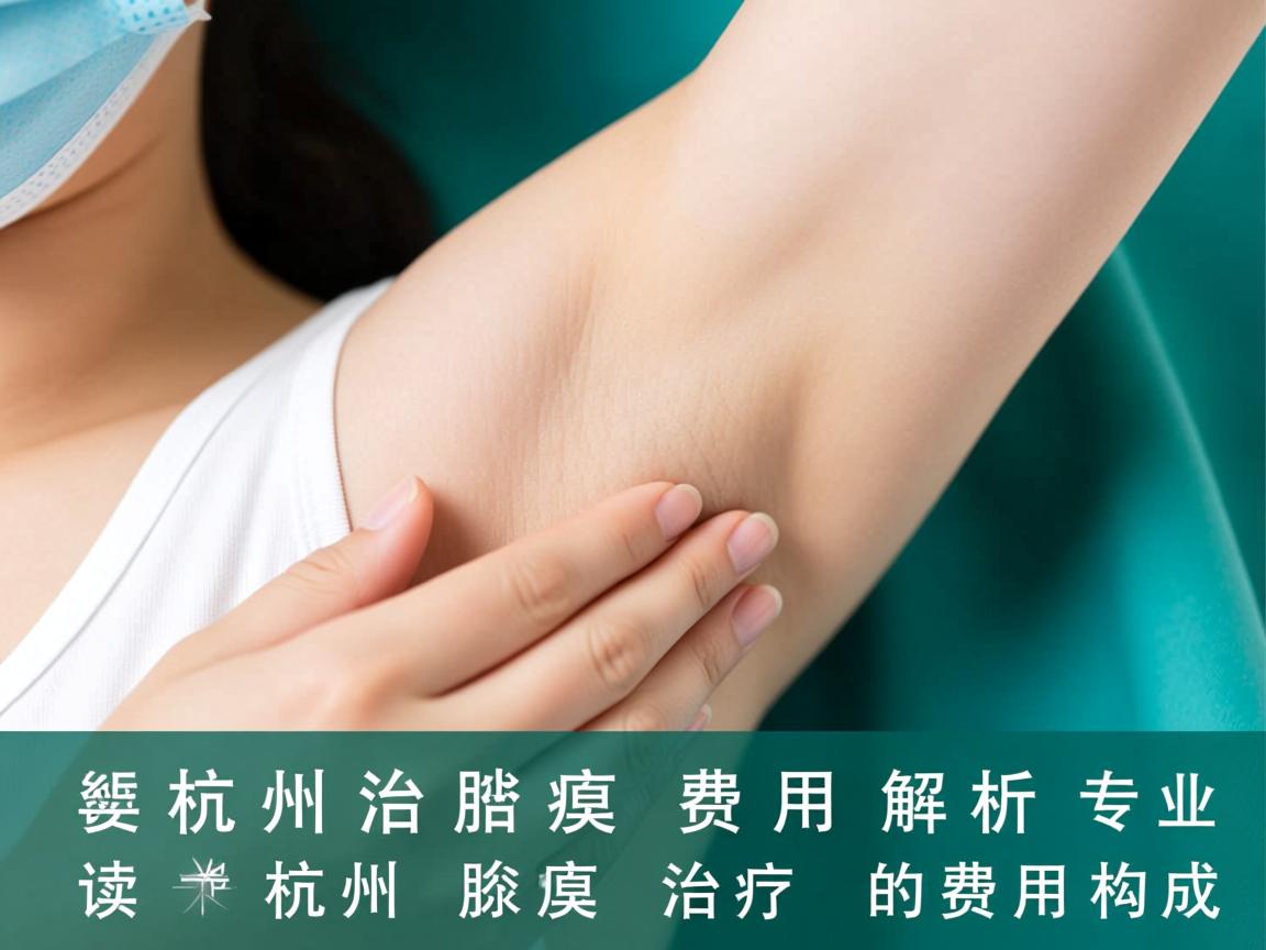 杭州治腋臭费用解析，专业解读杭州腋臭治疗的费用构成