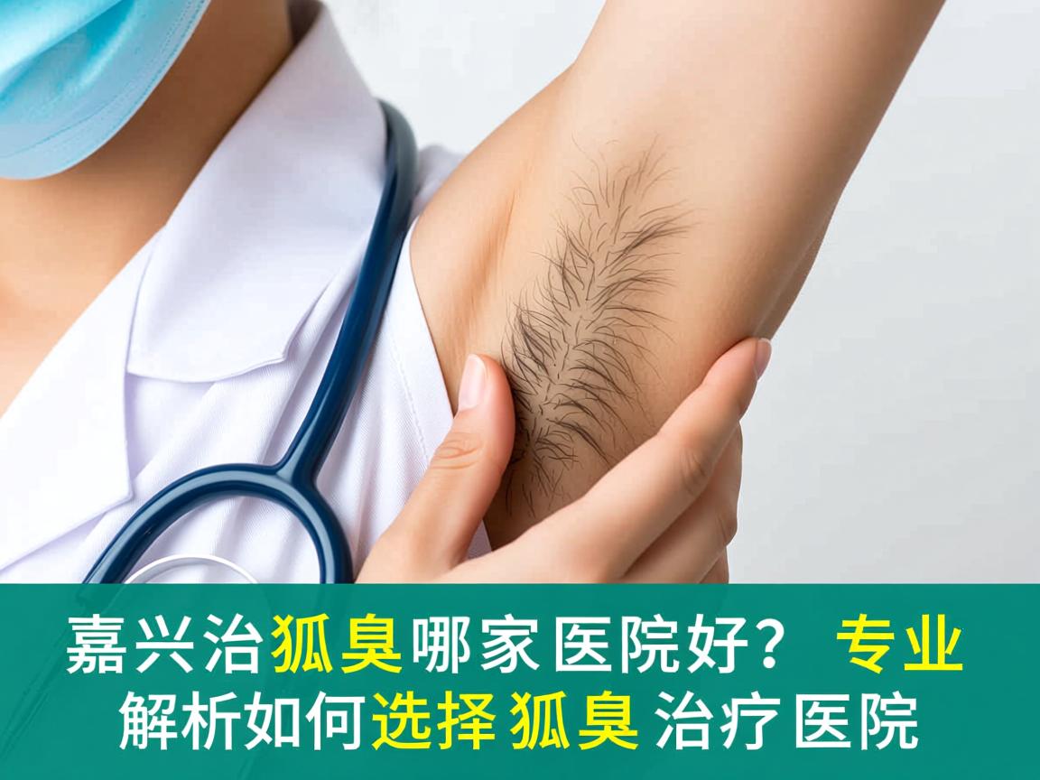 嘉兴治狐臭哪家医院好？专业解析如何选择狐臭治疗医院