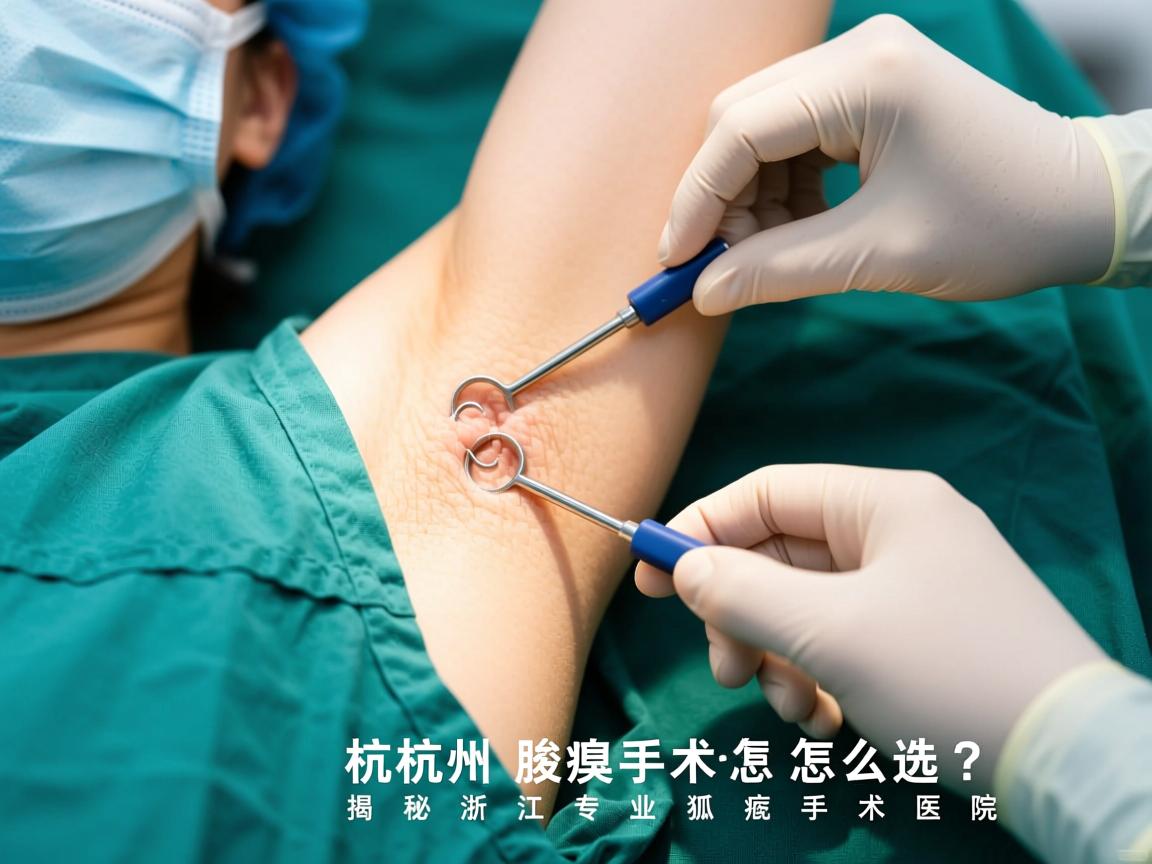杭州腋臭手术怎么选？揭秘浙江专业狐臭手术医院
