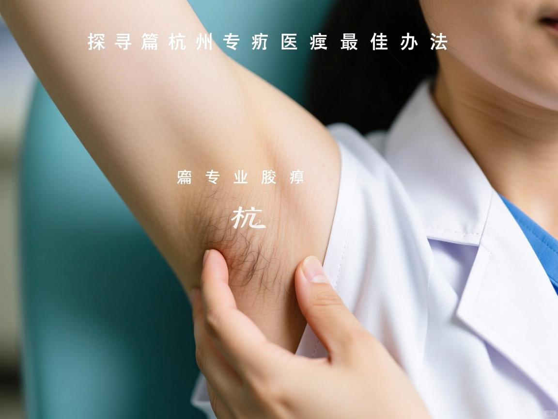 杭州腋臭诊疗新篇章，探寻杭州专业腋臭医疗的最佳办法