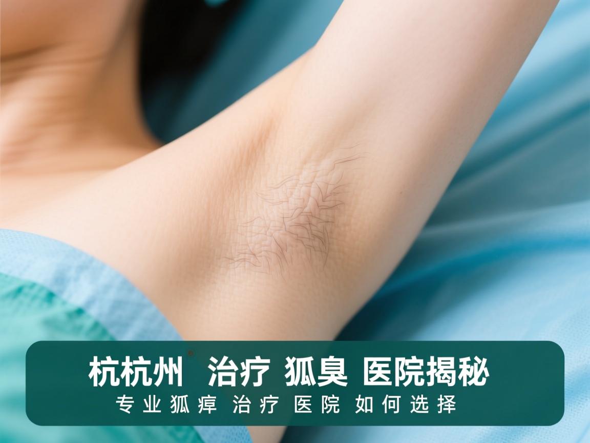 杭州治疗狐臭医院揭秘，专业狐臭治疗医院如何选择