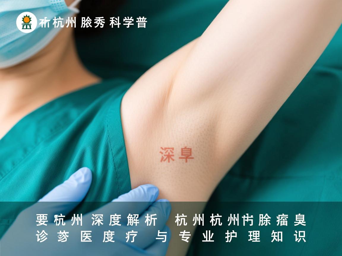 杭州腋秀科普，深度解析杭州腋臭诊疗与专业护理知识
