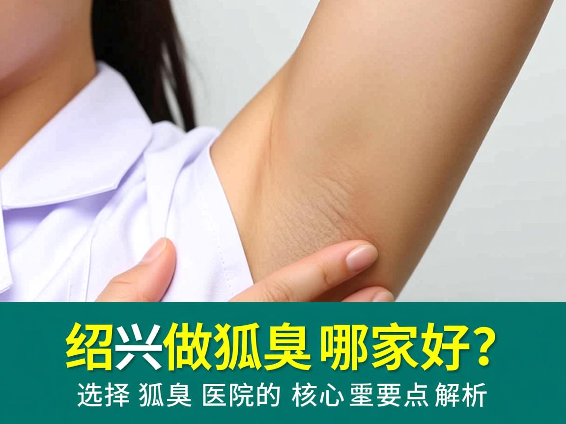 在绍兴做狐臭哪家好？选择狐臭医院的核心要点解析