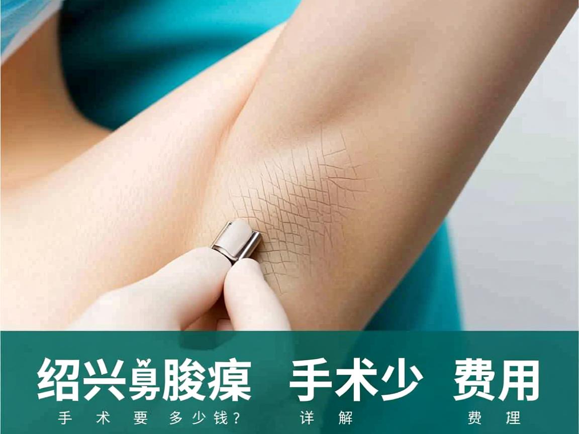 在绍兴做腋臭手术要多少钱？详解绍兴腋臭手术费用