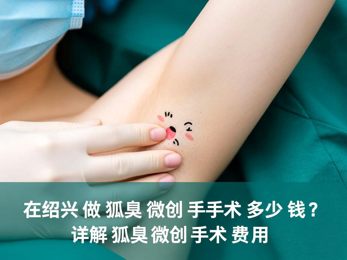 在绍兴做狐臭微创手术多少钱？详解狐臭微创手术费用