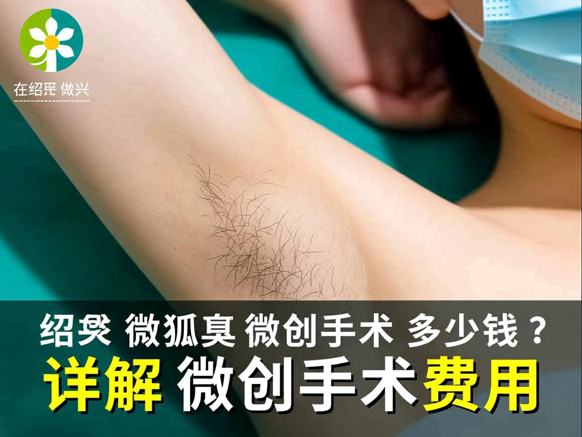 在绍兴做狐臭微创手术多少钱？详解狐臭微创手术费用