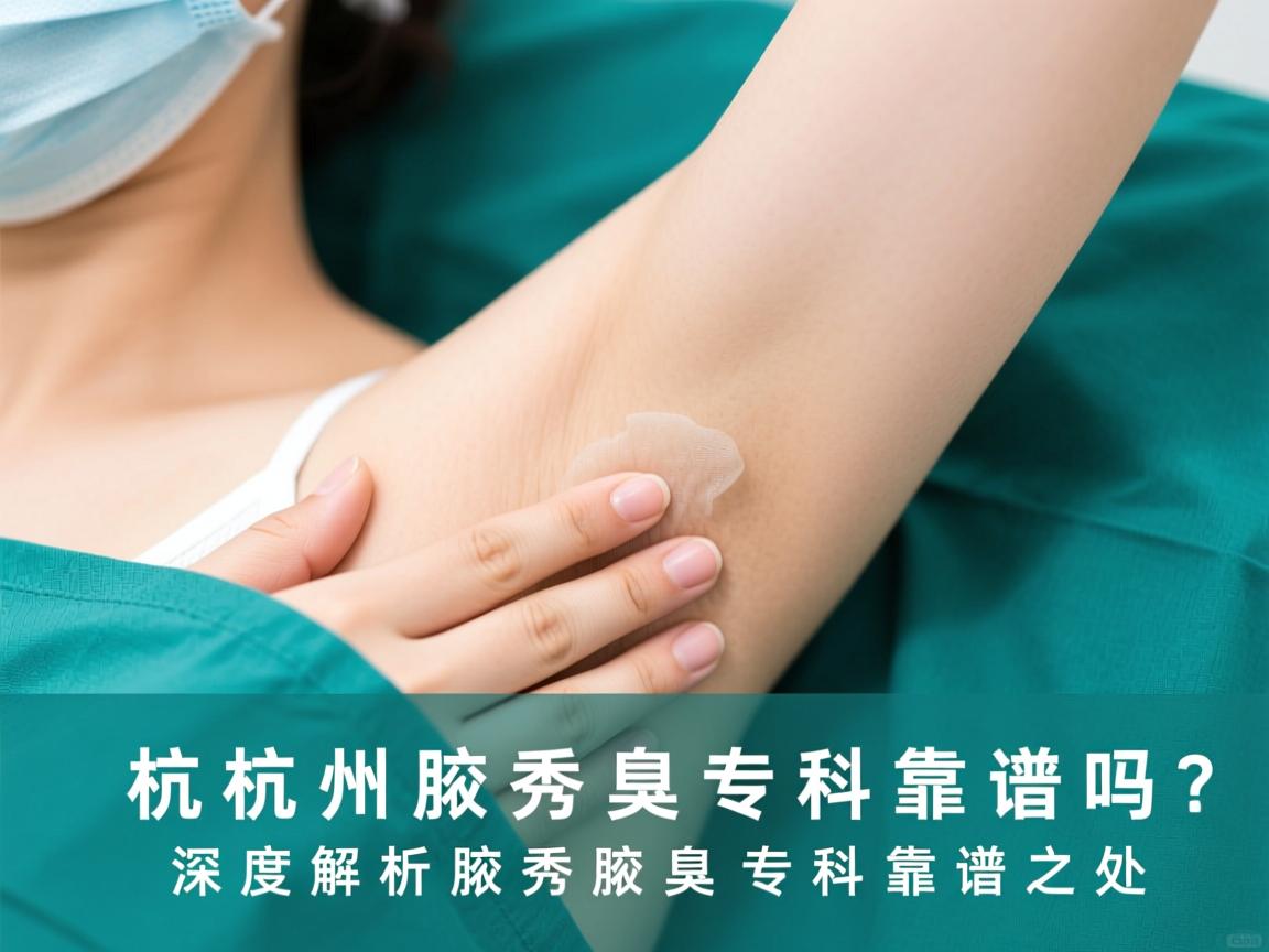 杭州腋秀腋臭专科靠谱吗？深度解析腋秀腋臭专科的靠谱之处