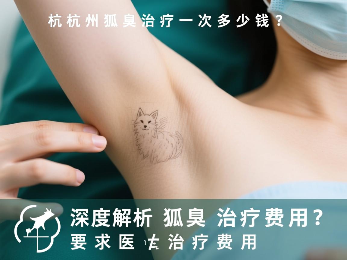 杭州狐臭治疗一次多少钱？深度解析狐臭治疗费用