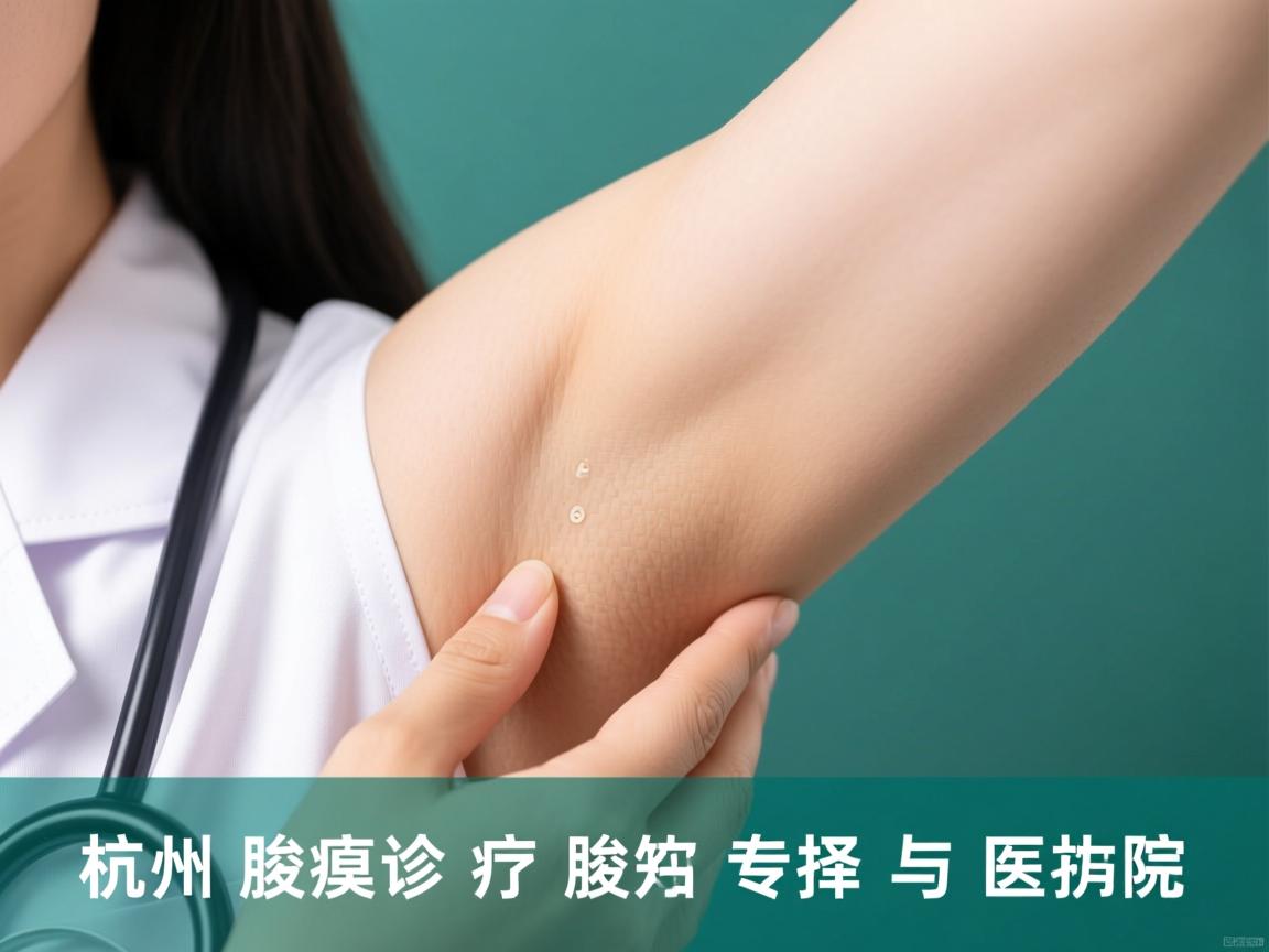 杭州腋臭诊疗选择指南，聚焦杭州腋秀专科与知名医院对比