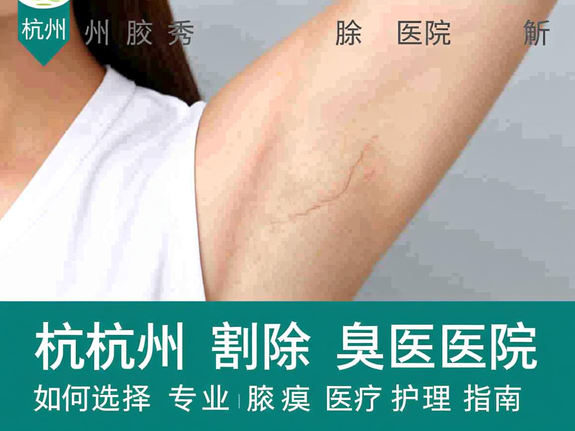 杭州腋秀解析，杭州割除腋臭医院如何选择，专业腋臭医疗护理指南