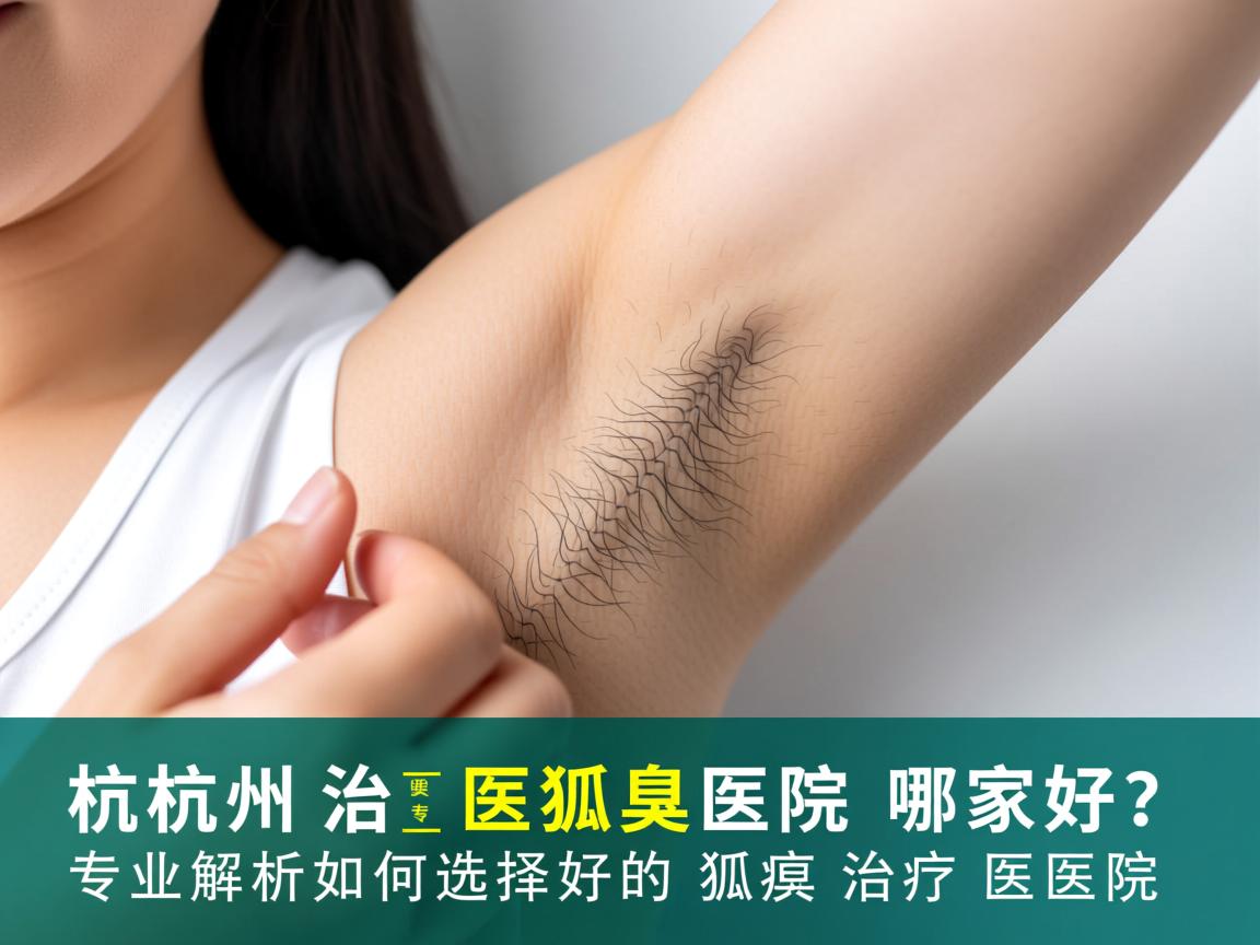 杭州治狐臭医院哪家好？专业解析如何选择好的狐臭治疗医院