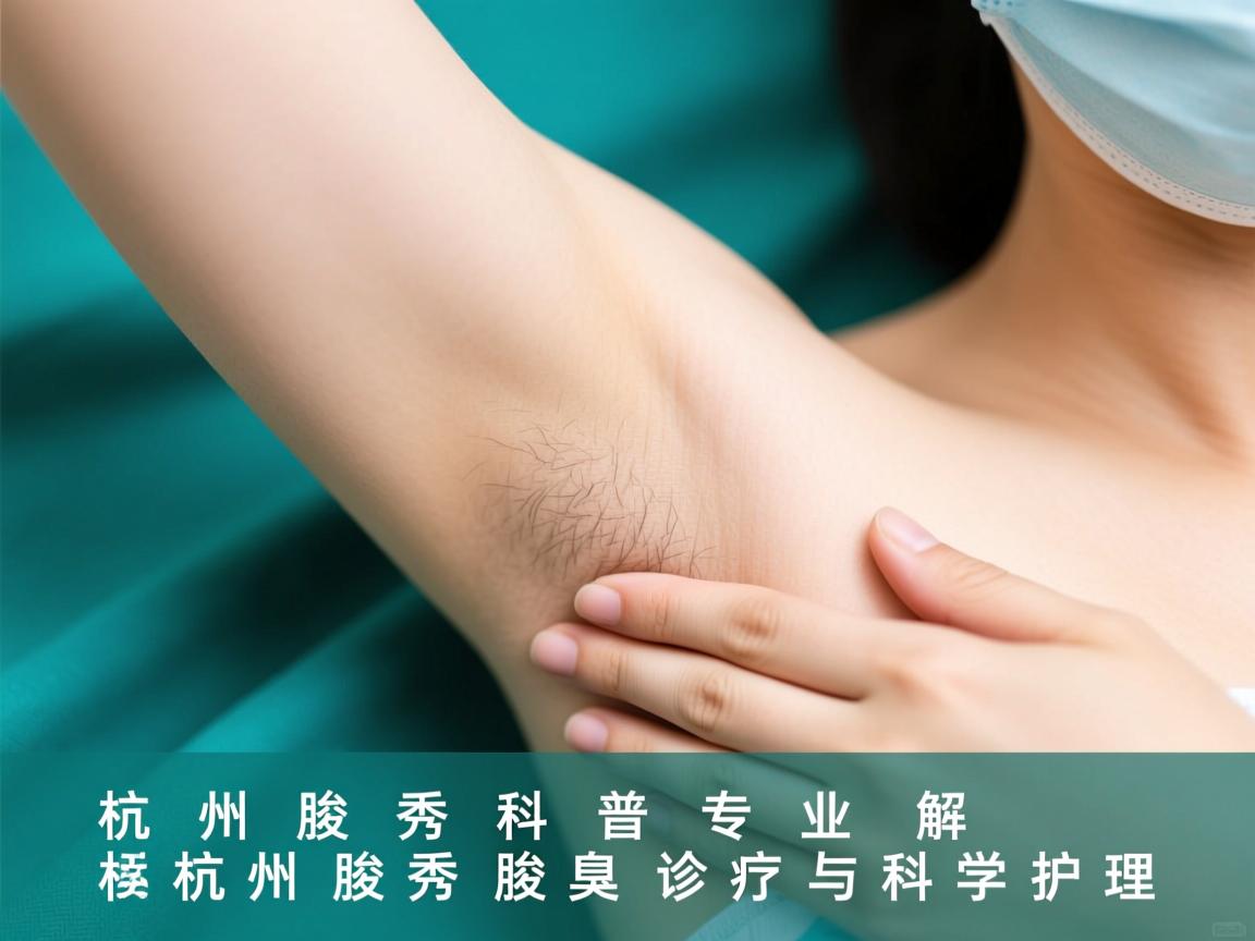 杭州腋秀科普，专业解析杭州腋秀腋臭诊疗与科学护理