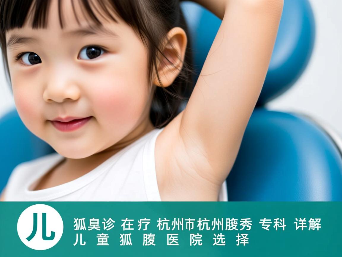 儿童狐臭诊疗在杭州，杭州腋秀专科详解儿童狐臭医院选择