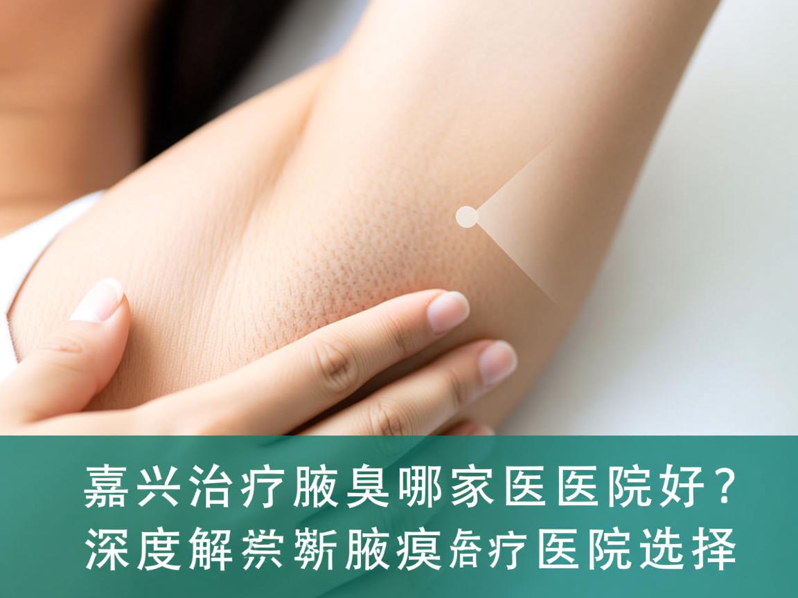 嘉兴治疗腋臭哪家医院好？深度解析嘉兴腋臭治疗医院的选择