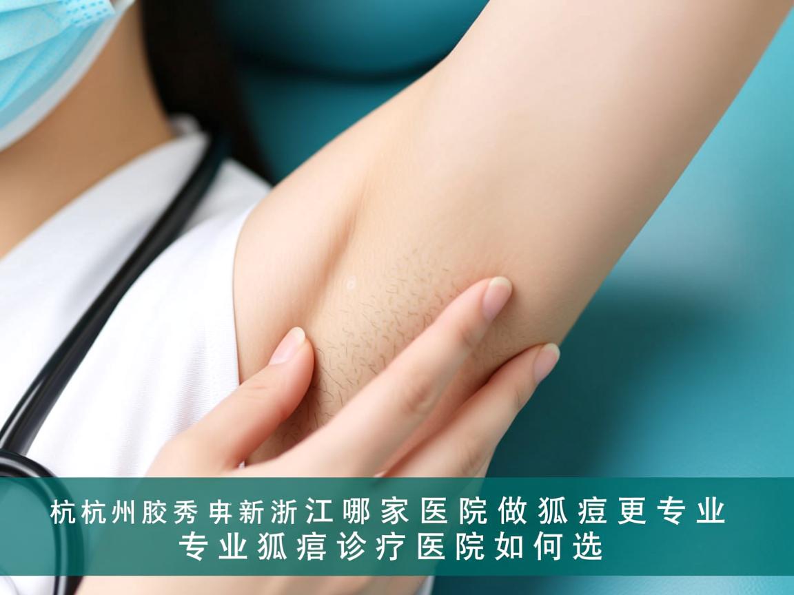 杭州腋秀解析，浙江哪家医院做狐臭更专业，专业狐臭诊疗医院如何选