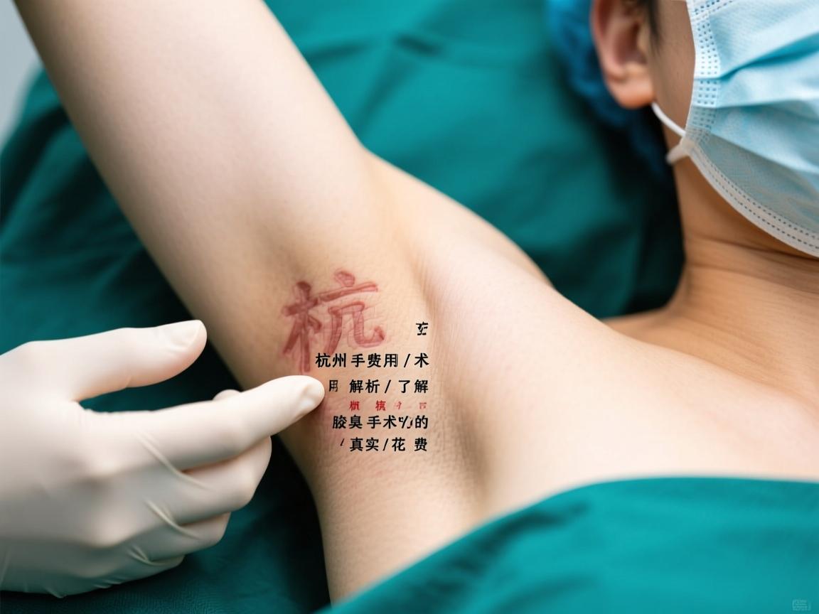 杭州腋臭手术费用解析，了解杭州腋臭手术的真实花费