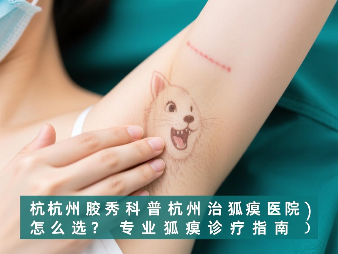 杭州腋秀科普，杭州治狐臭医院怎么选？专业狐臭诊疗指南