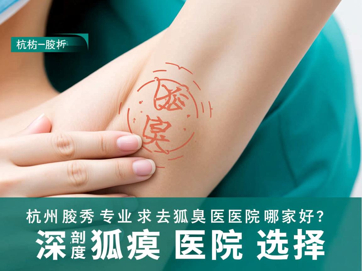 杭州腋秀解析,杭州专业去狐臭医院哪家好?深度剖析杭州去狐臭医院选择 杭州腋秀解析,杭州专业去狐臭医院哪家好?深度剖析杭州去狐臭医院选择