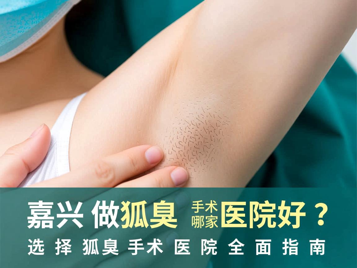 嘉兴做狐臭手术哪家医院好？选择狐臭手术医院的全面指南