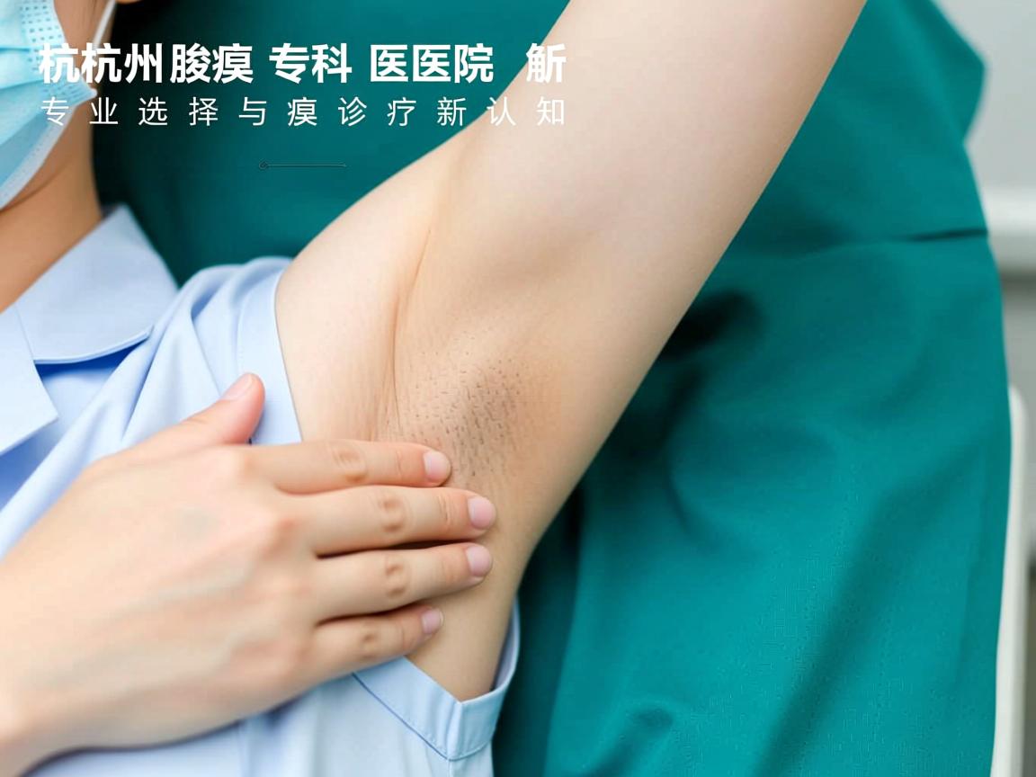 杭州腋臭专科医院解析，专业选择与腋臭诊疗新认知