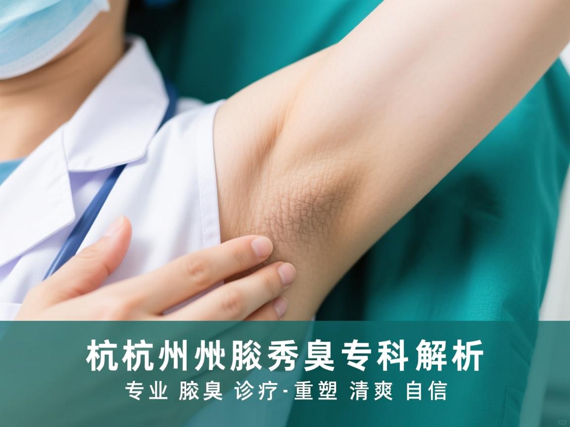 杭州腋秀腋臭专科解析,专业腋臭诊疗,重塑清爽自信 杭州腋秀腋臭专科解析,专业腋臭诊疗,重塑清爽自信