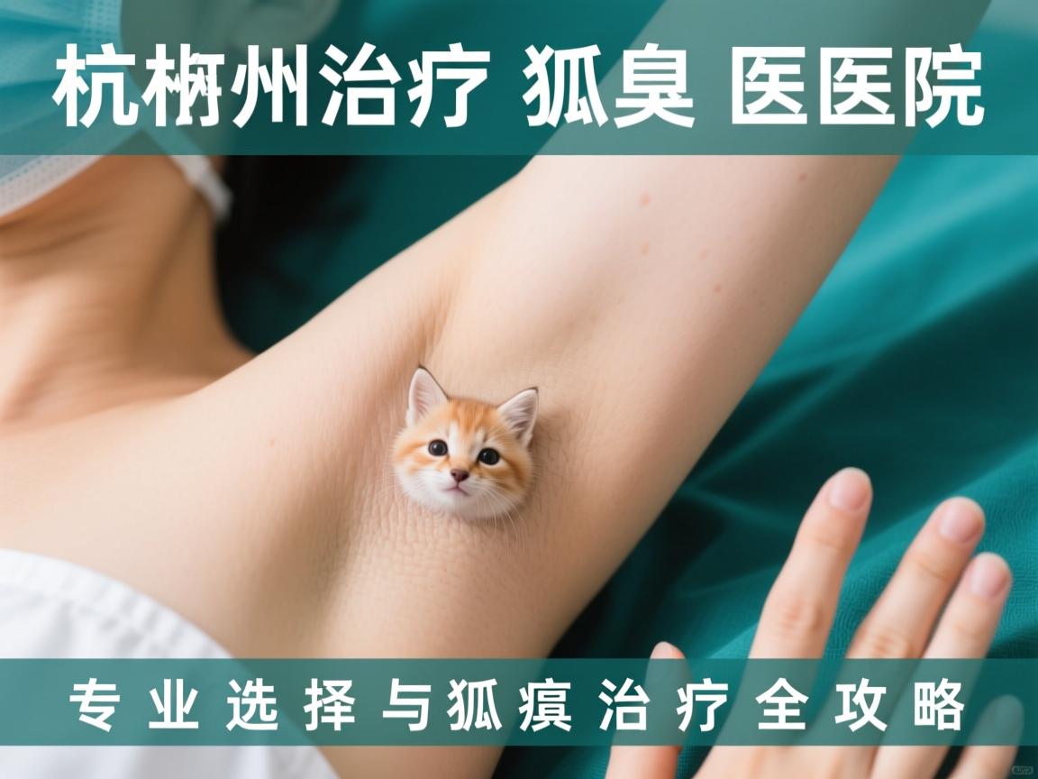 杭州治疗狐臭医院解析，专业选择与狐臭治疗全攻略