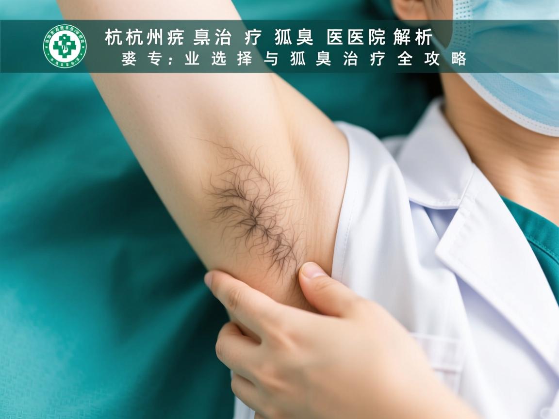 杭州治疗狐臭医院解析，专业选择与狐臭治疗全攻略