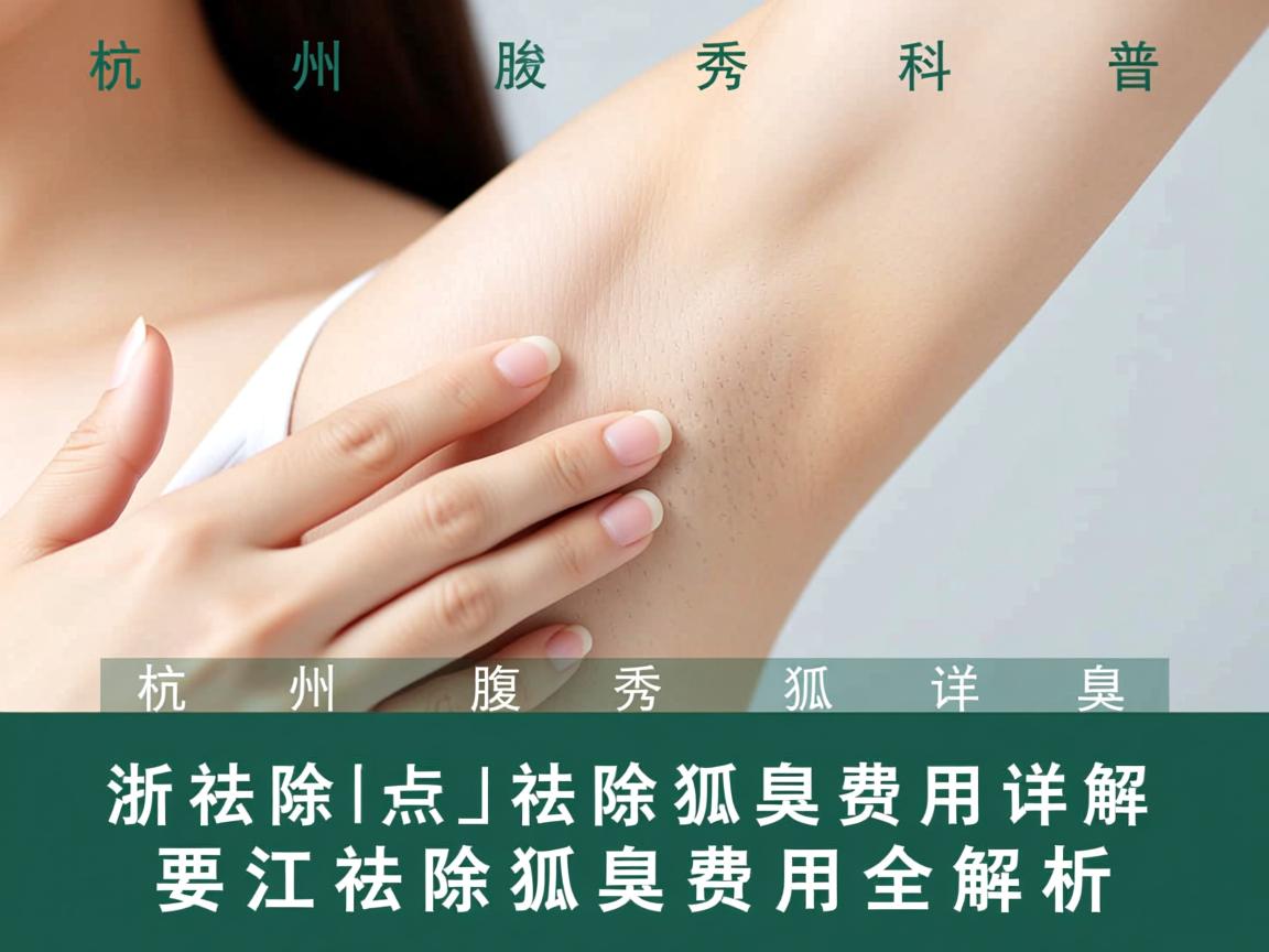 杭州腋秀科普,祛除狐臭费用详解,浙江祛除狐臭费用全解析 杭州腋秀科普,祛除狐臭费用详解,浙江祛除狐臭费用全解析