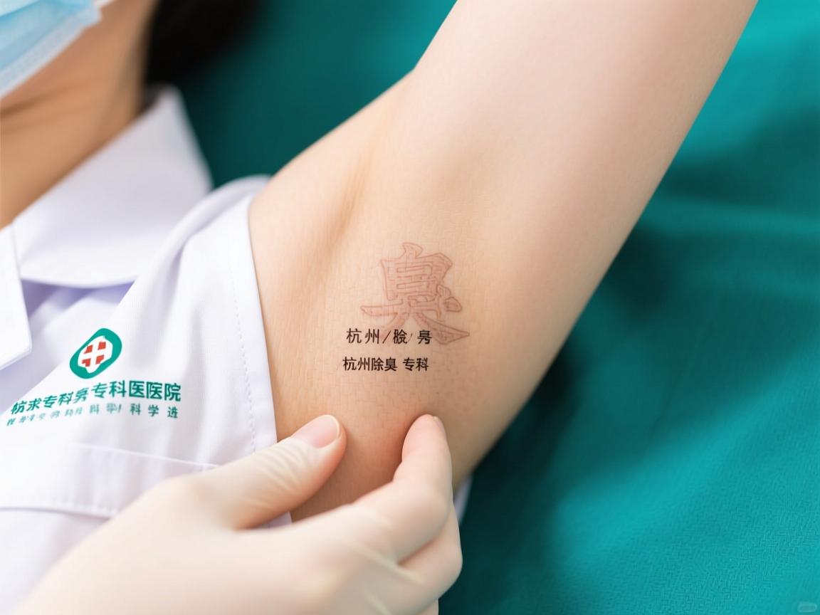 杭州腋秀腋臭专科，专业解析杭州除腋臭专科医院的科学选择