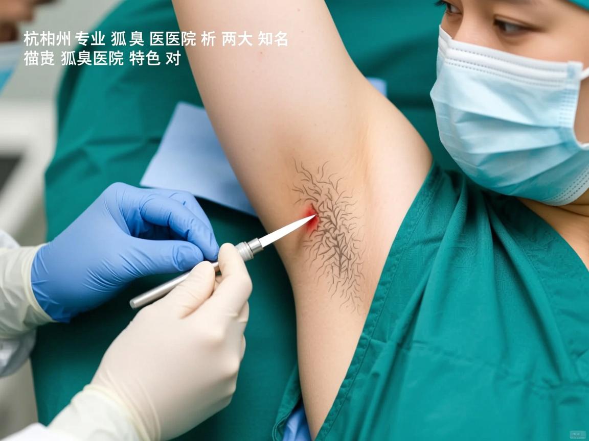 杭州专业狐臭医院解析，两大知名狐臭医院特色对比