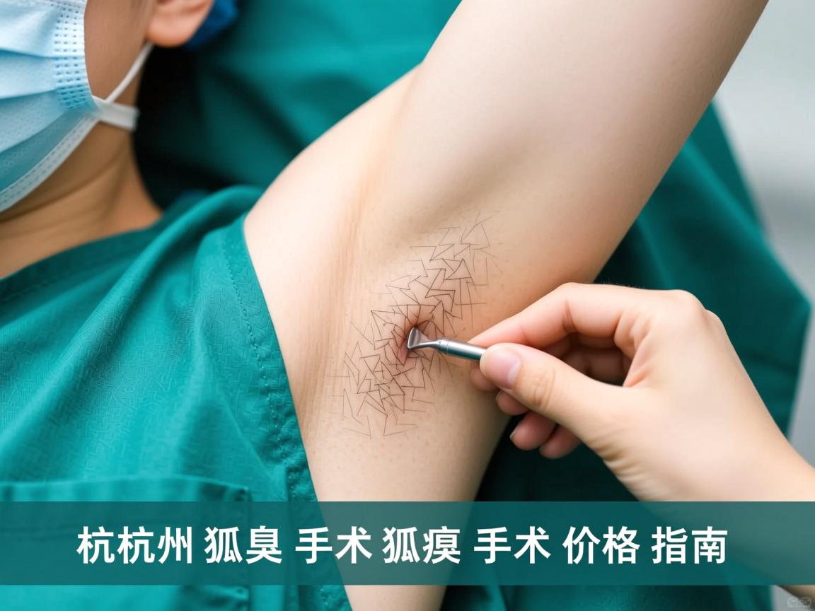 杭州狐臭手术费用解析，杭州狐臭手术价格指南