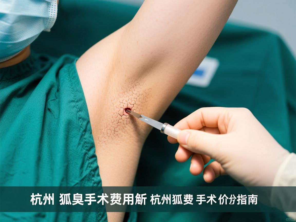 杭州狐臭手术费用解析，杭州狐臭手术价格指南