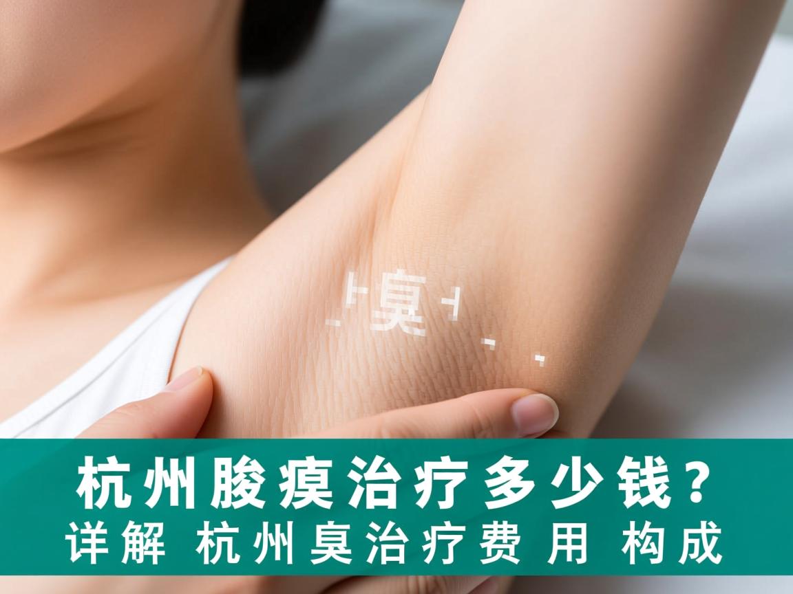 杭州腋臭治疗多少钱?详解杭州腋臭治疗费用构成 杭州腋臭治疗多少钱?详解杭州腋臭治疗费用构成