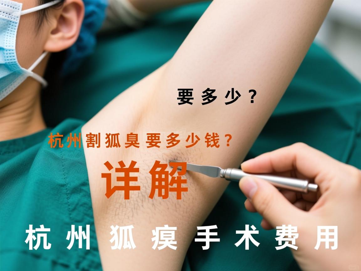 杭州割狐臭要多少钱?详解杭州狐臭手术费用 杭州割狐臭要多少钱?详解杭州狐臭手术费用