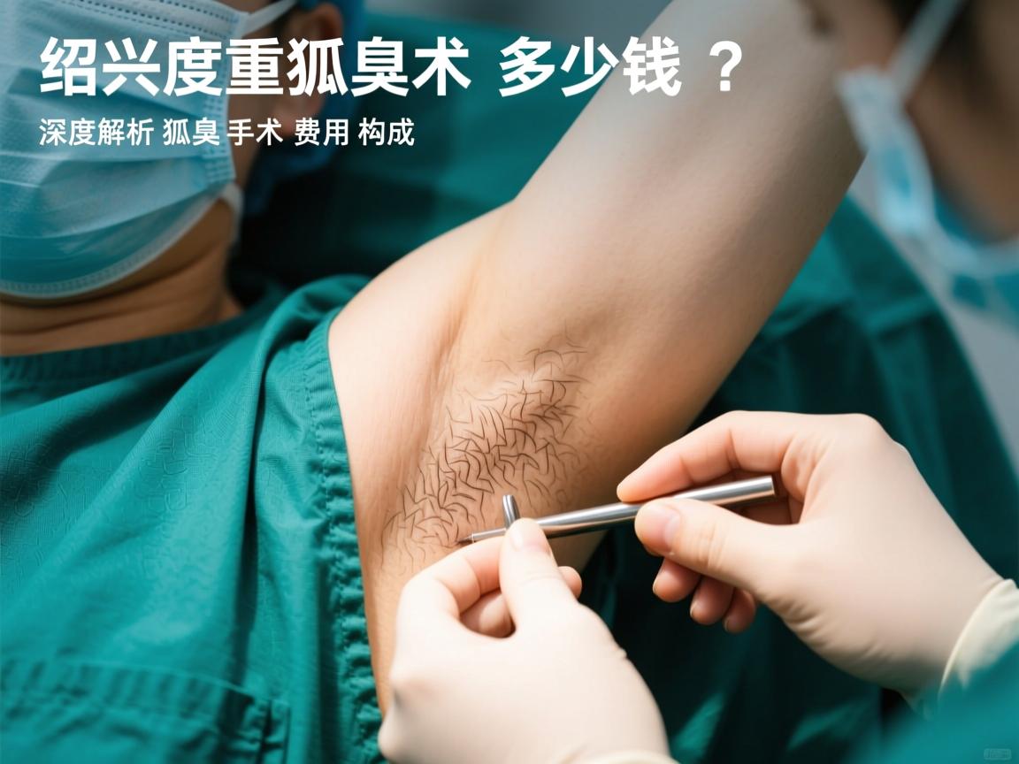 绍兴重度狐臭手术多少钱？深度解析狐臭手术费用构成