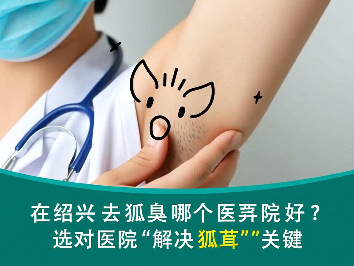 在绍兴去狐臭哪个医院好？选对医院是解决狐臭的关键