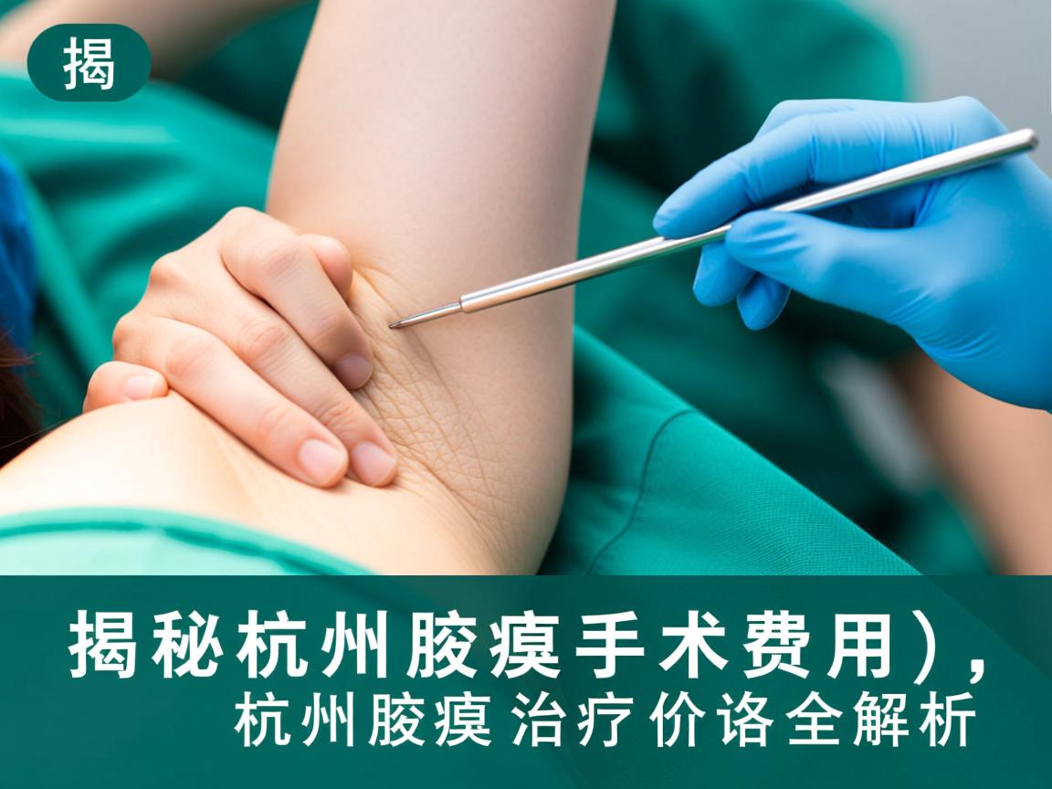 揭秘杭州腋臭手术费用，杭州腋臭治疗价格全解析