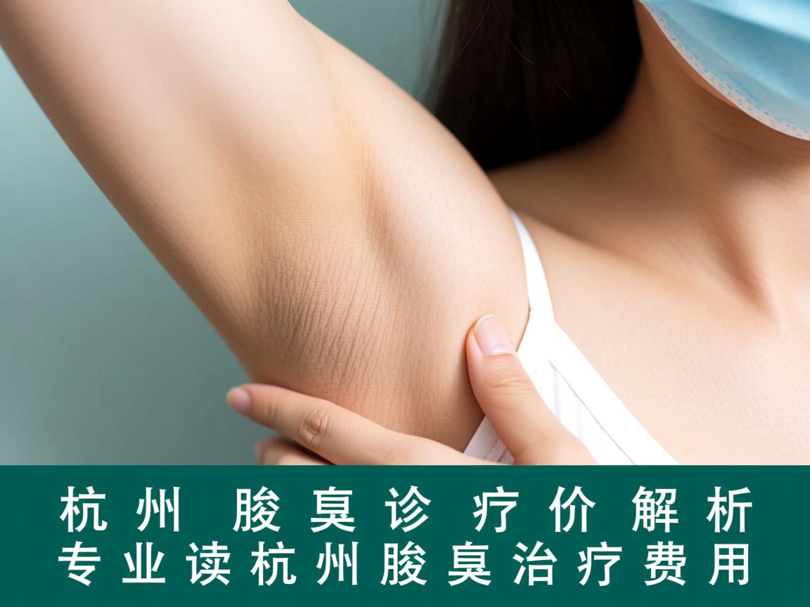 杭州腋臭诊疗价格解析，专业解读杭州腋臭治疗费用