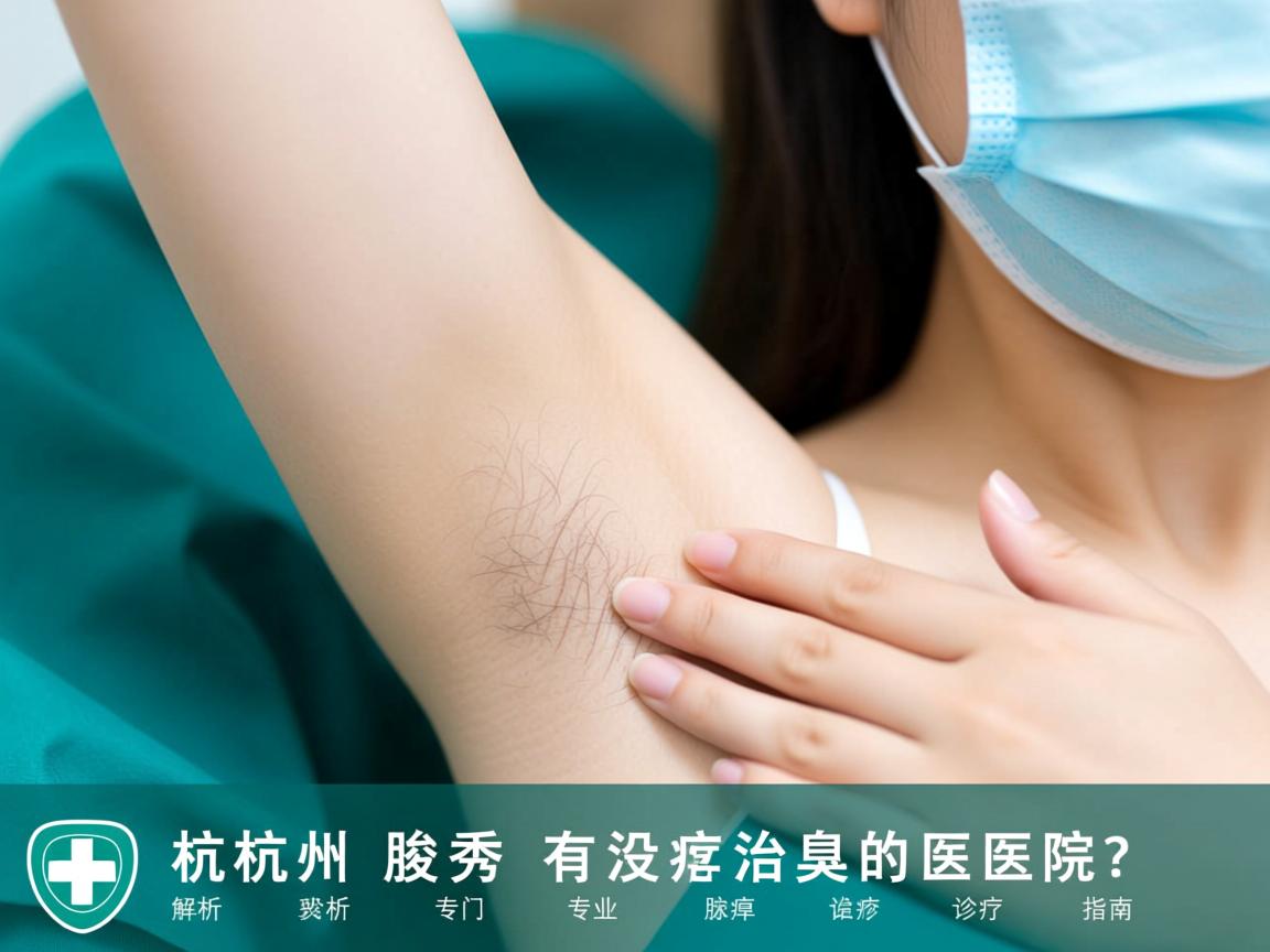 杭州腋秀解析，杭州有没有专门治腋臭的医院？专业腋臭诊疗指南