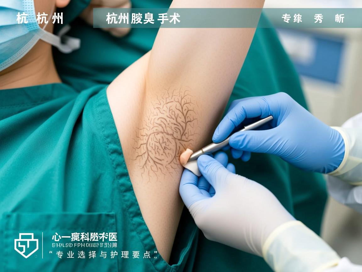 杭州腋秀解析，杭州腋臭手术专科医院的专业选择与护理要点